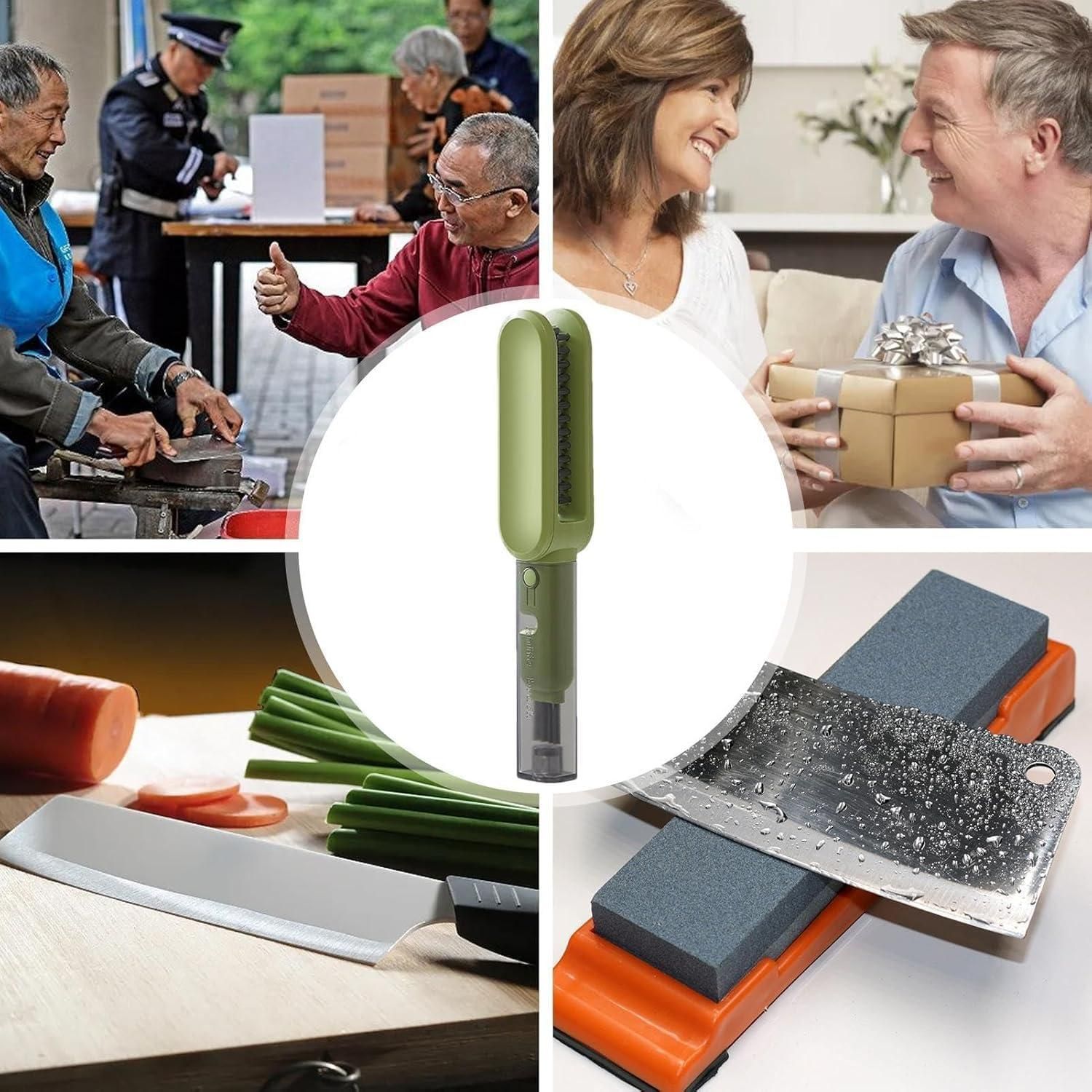 4 in 1 Double-Ended Kitchen Cutlery Cleaner Brush || VIBZU