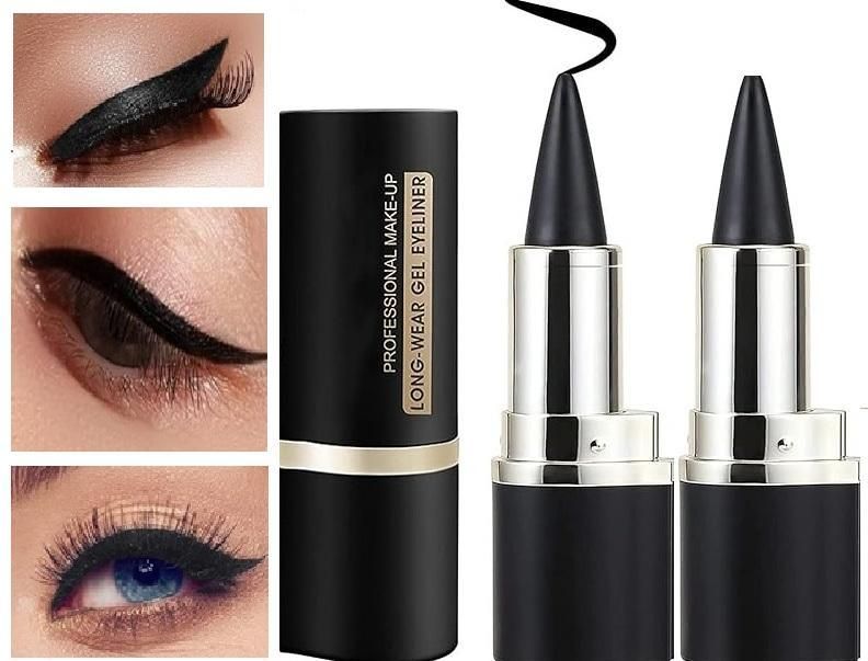Drying Eyeliner Waterproof Long Lasting (Pack of 2) || VIBZU